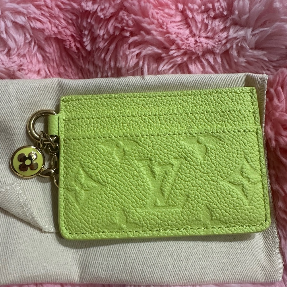 Louis Vuitton charms card holder